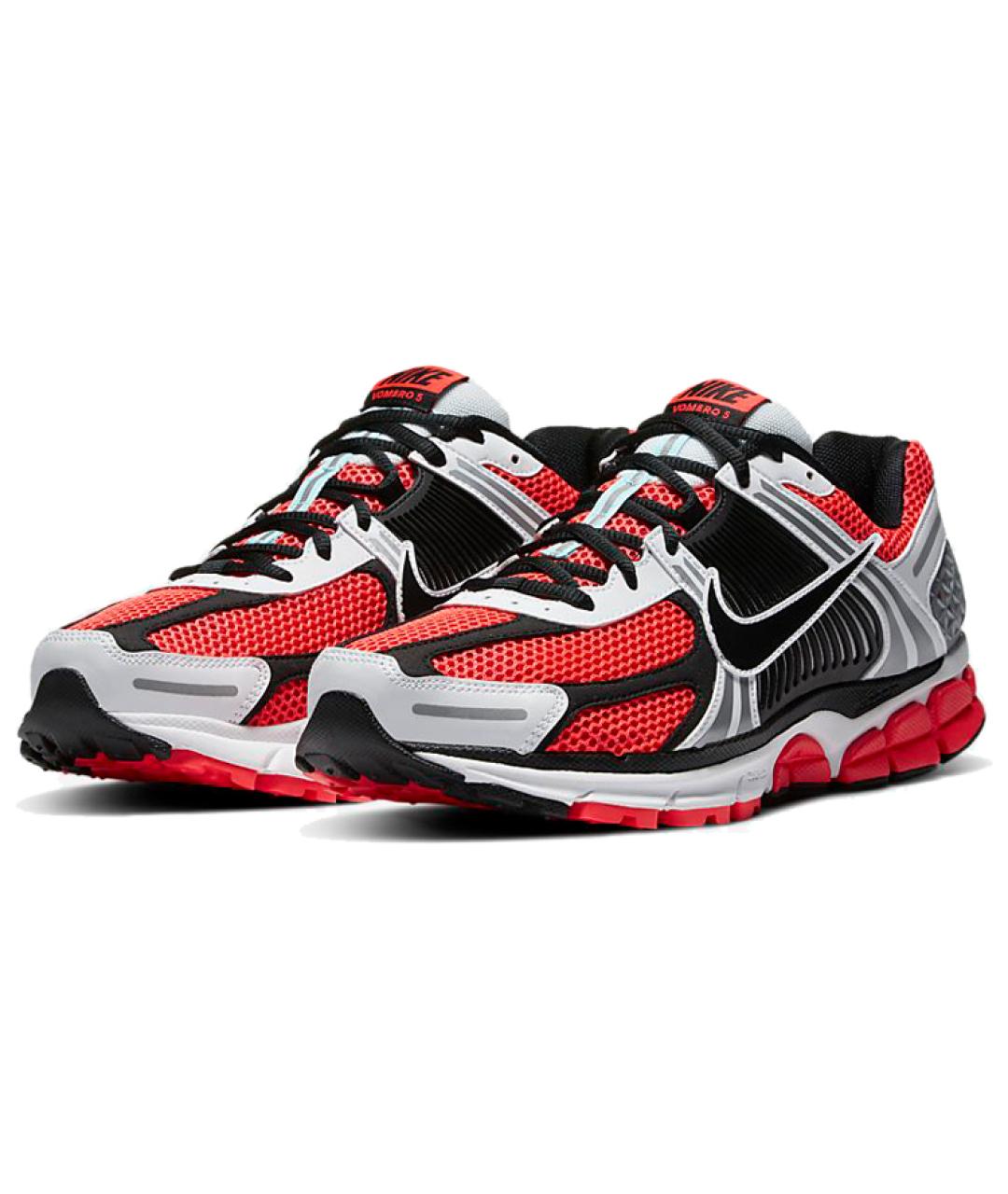 NIKE Красные низкие кроссовки / кеды, фото 4