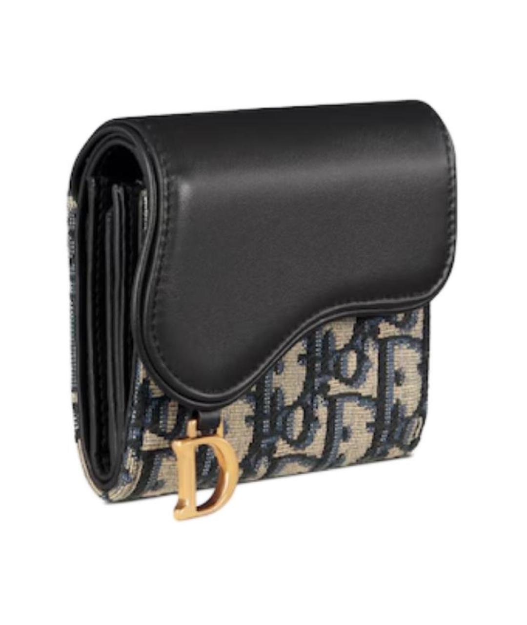 CHRISTIAN DIOR Темно-синий кошелек, фото 2