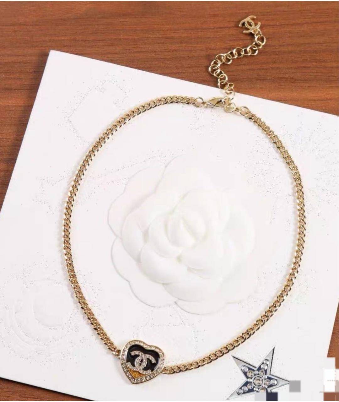 CHANEL Золотое колье, фото 4