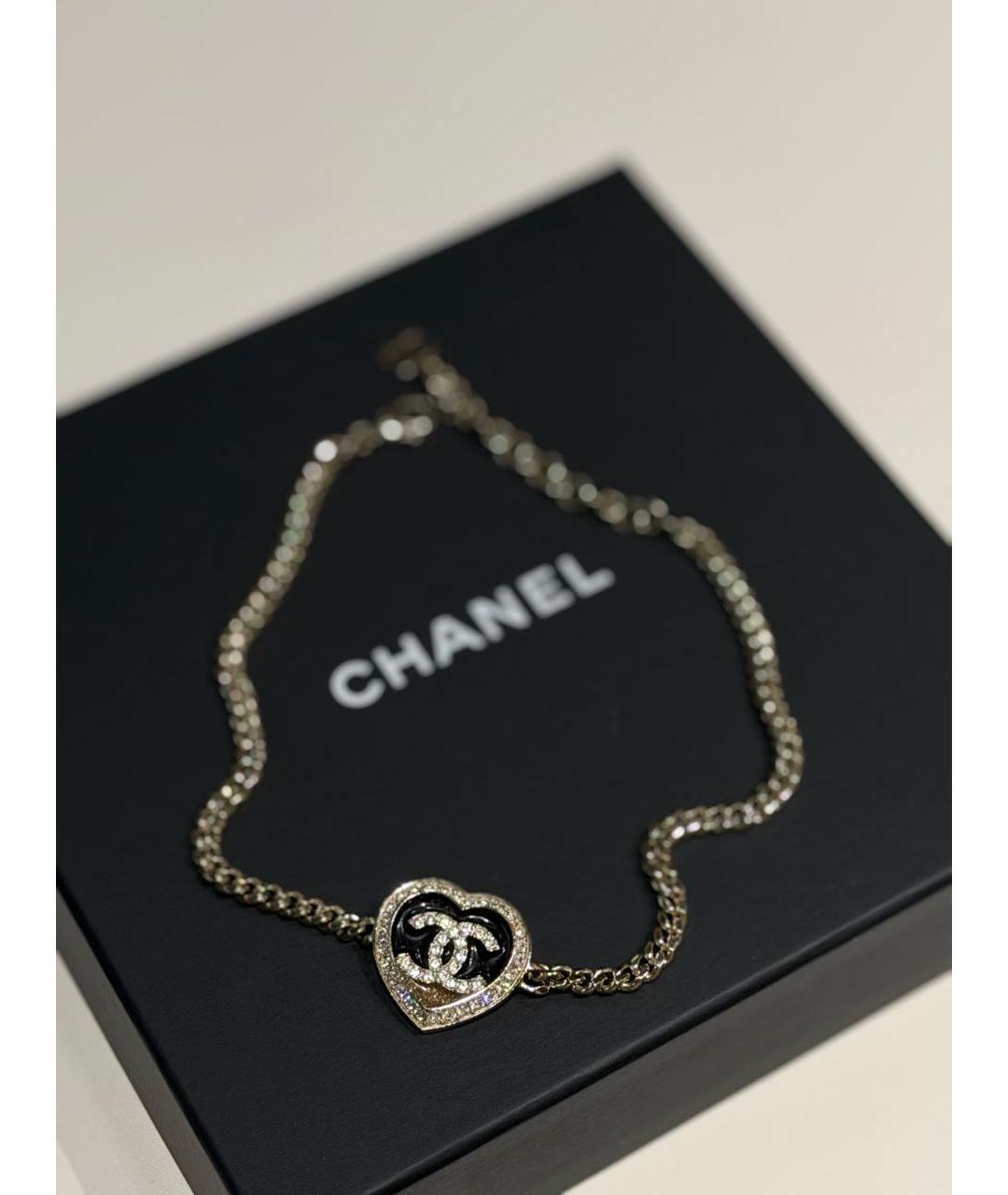 CHANEL Золотое колье, фото 7