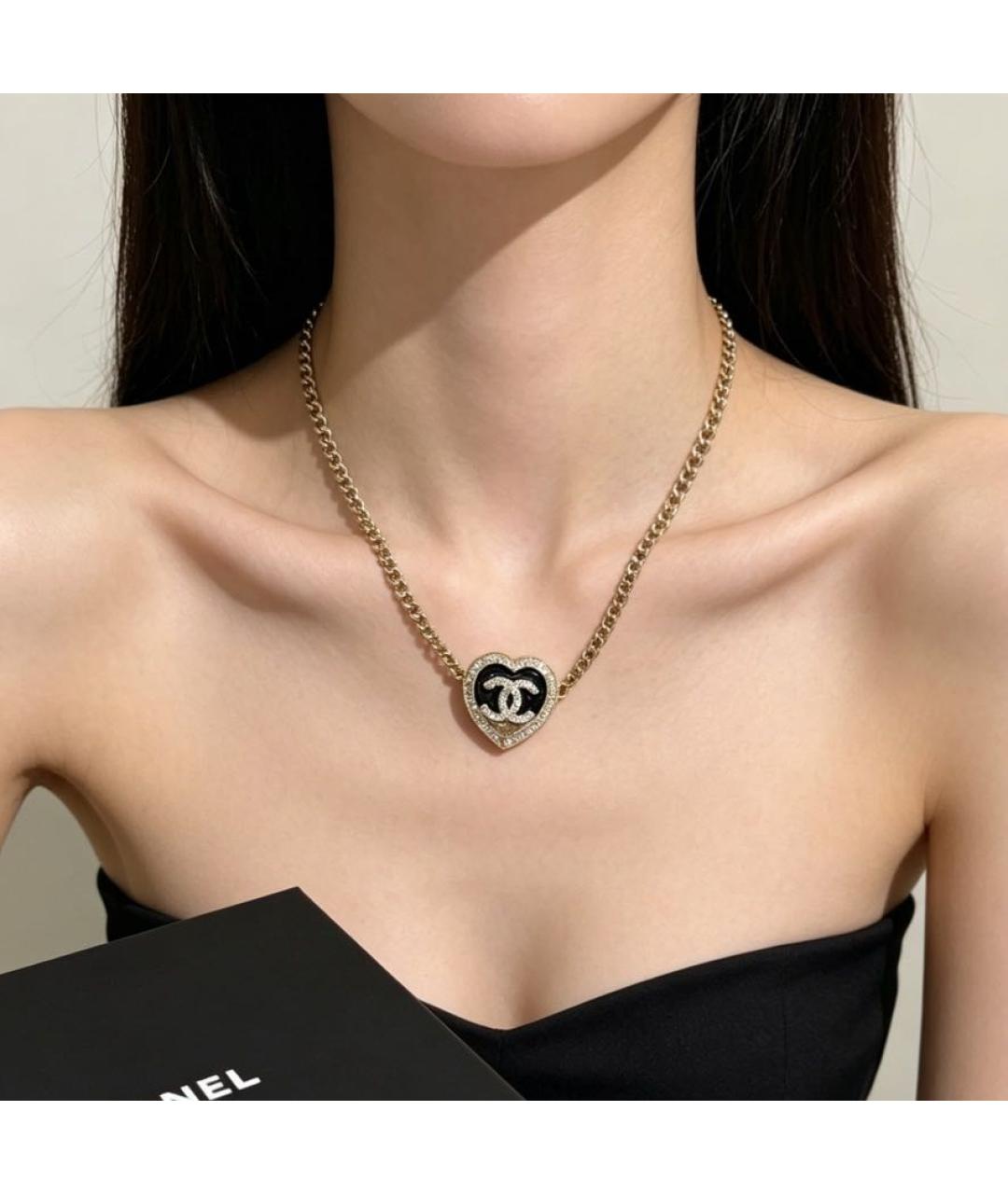 CHANEL Золотое колье, фото 6