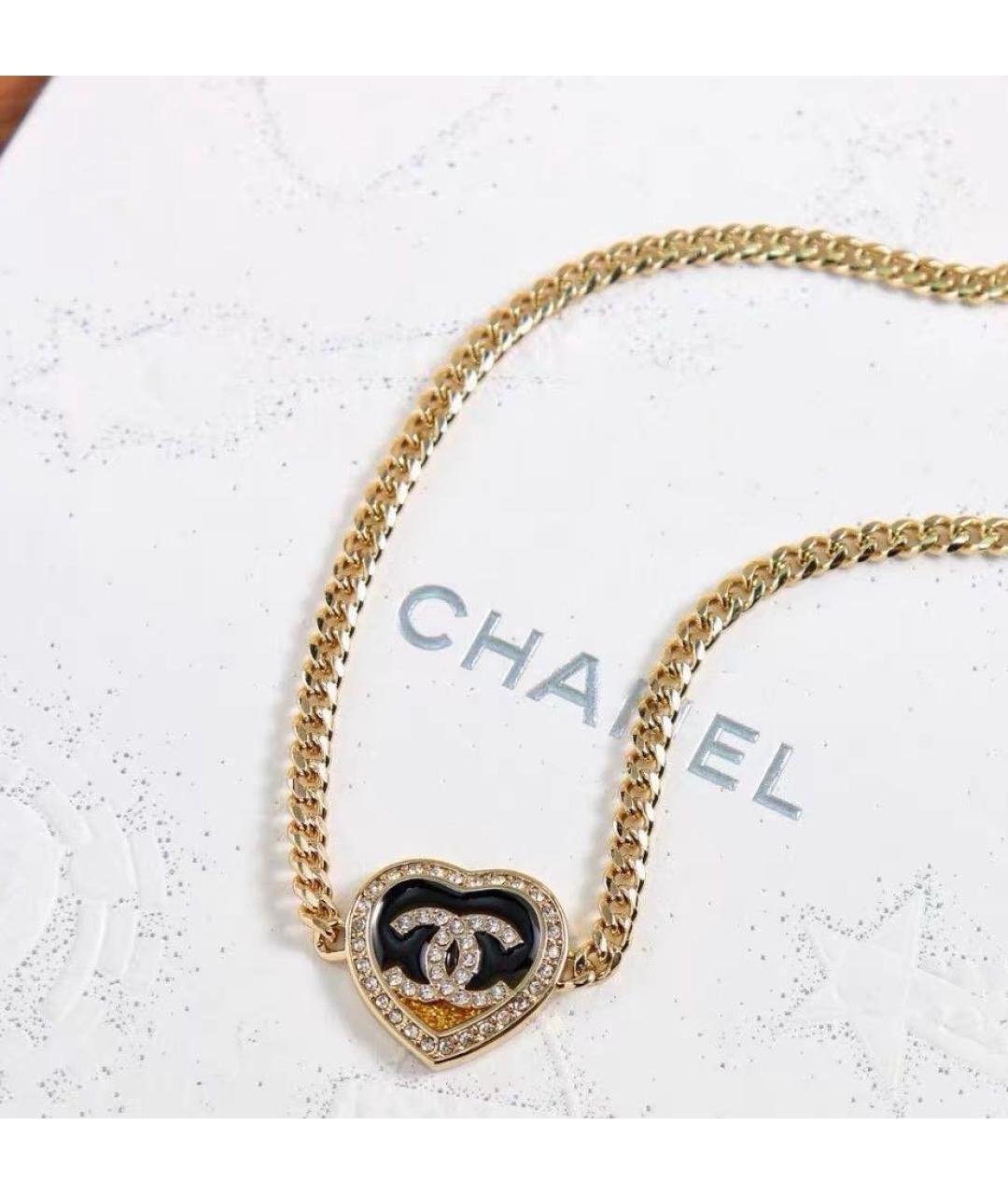 CHANEL Золотое колье, фото 5