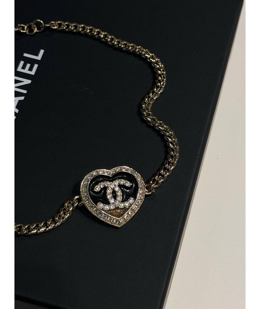 CHANEL Золотое колье, фото 3