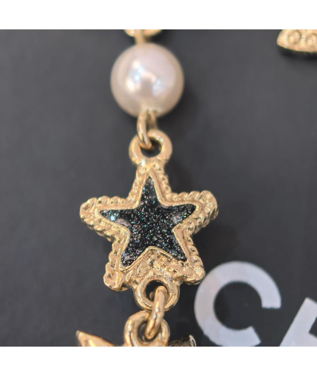 CHANEL Золотые серьги, фото 7