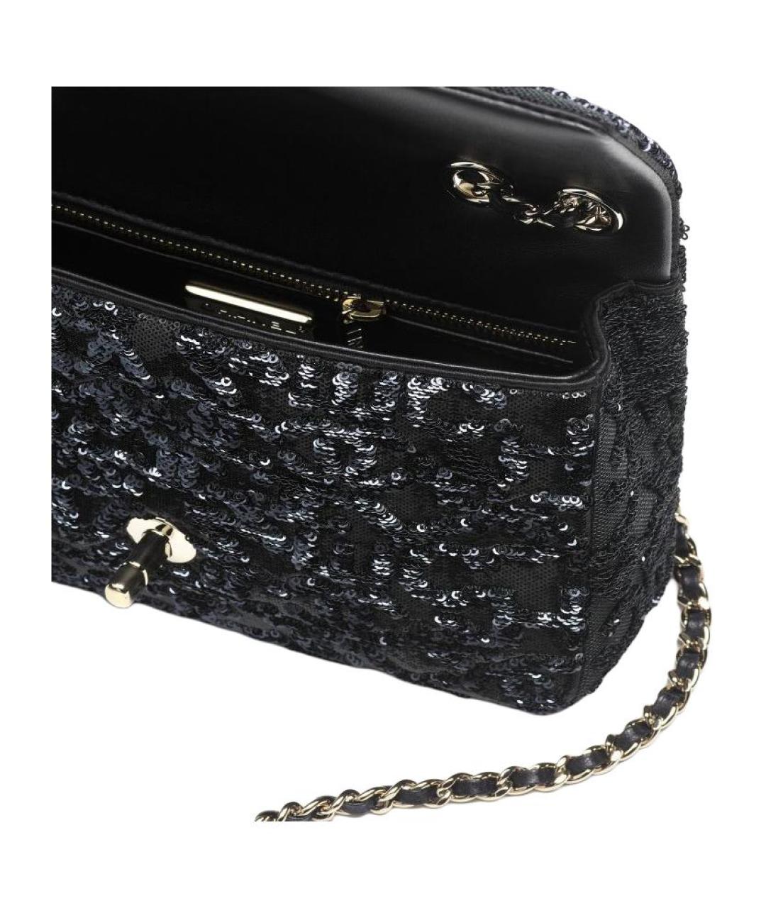 CHANEL Черная сумка через плечо, фото 3