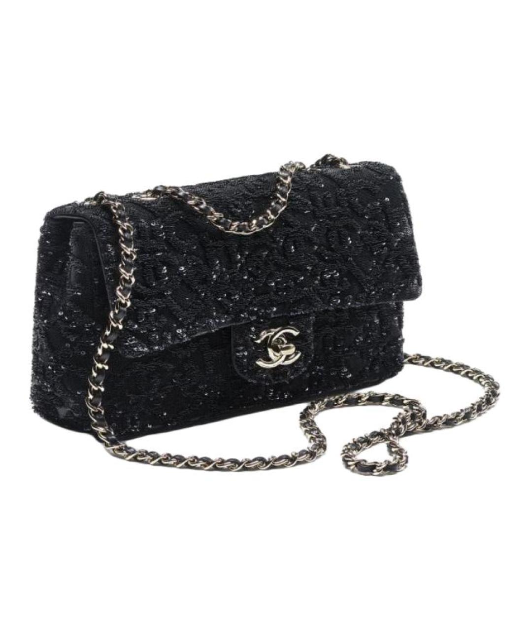 CHANEL Черная сумка через плечо, фото 2