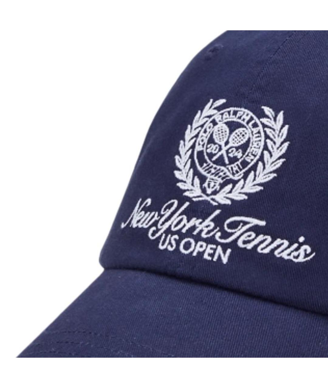 POLO RALPH LAUREN Синяя хлопковая кепка, фото 3