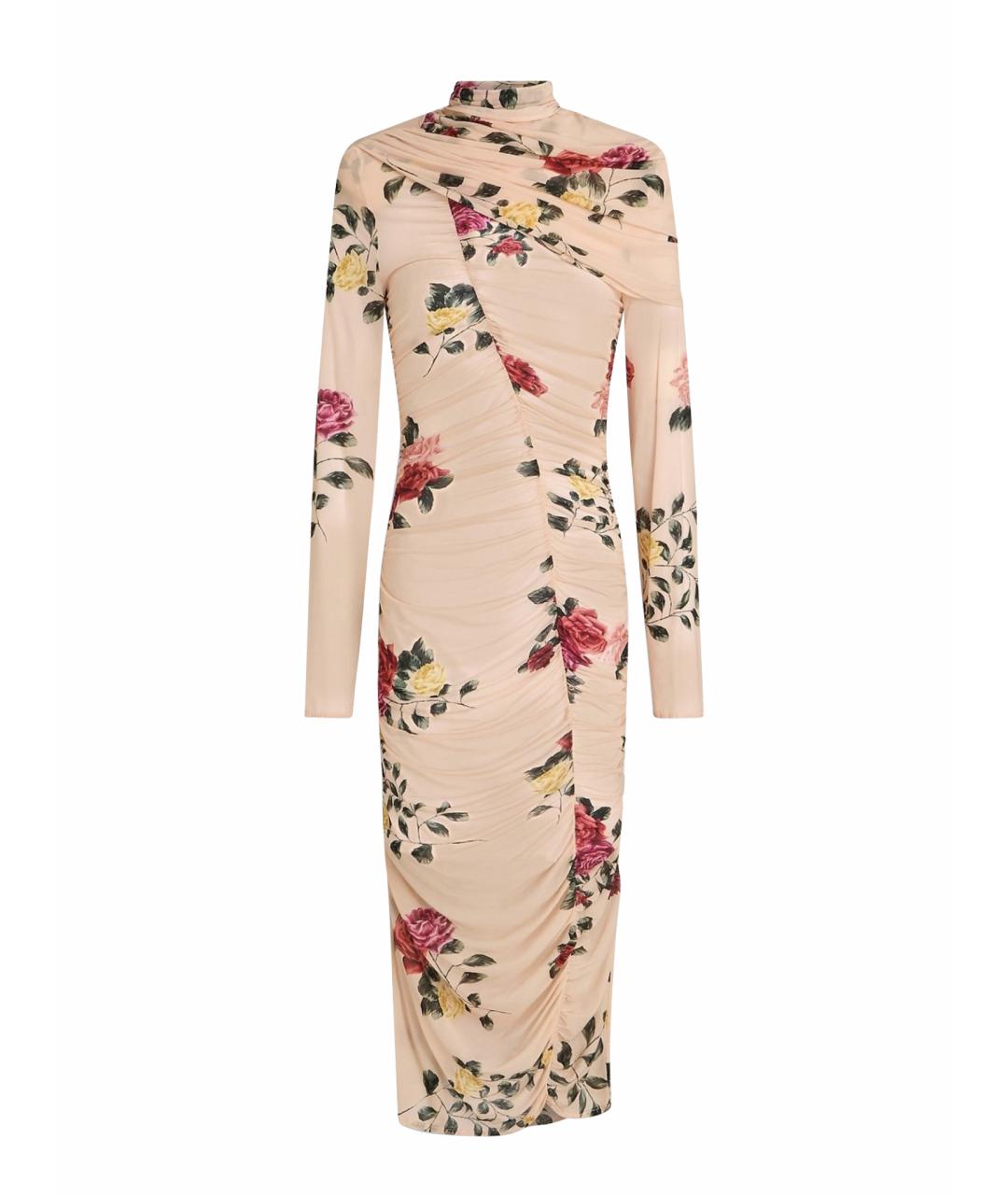 MAGDA BUTRYM Розовое коктейльное платье, фото 1