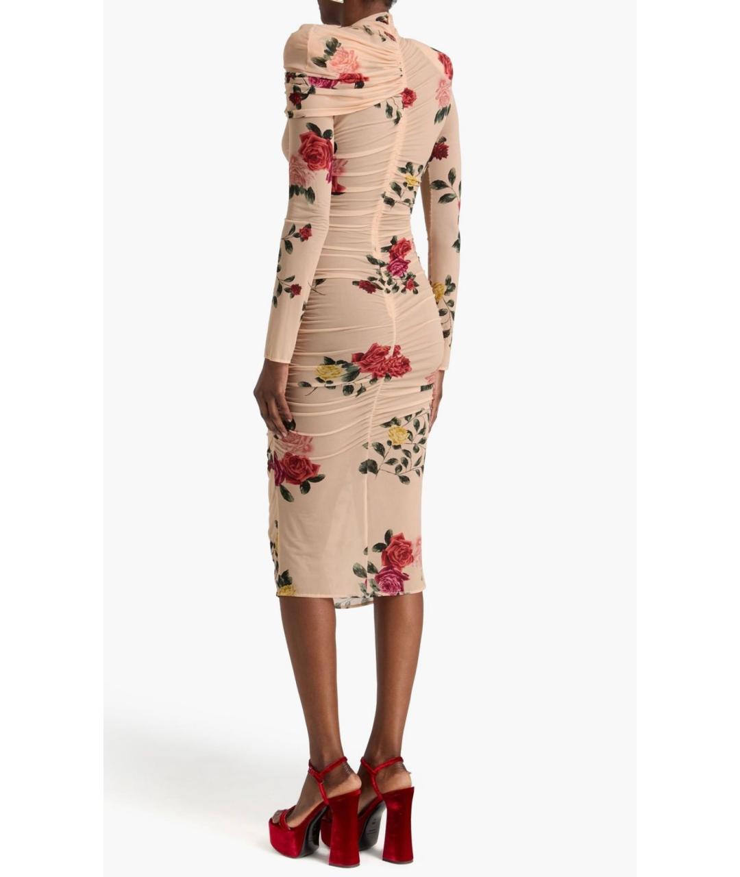 MAGDA BUTRYM Розовое коктейльное платье, фото 3