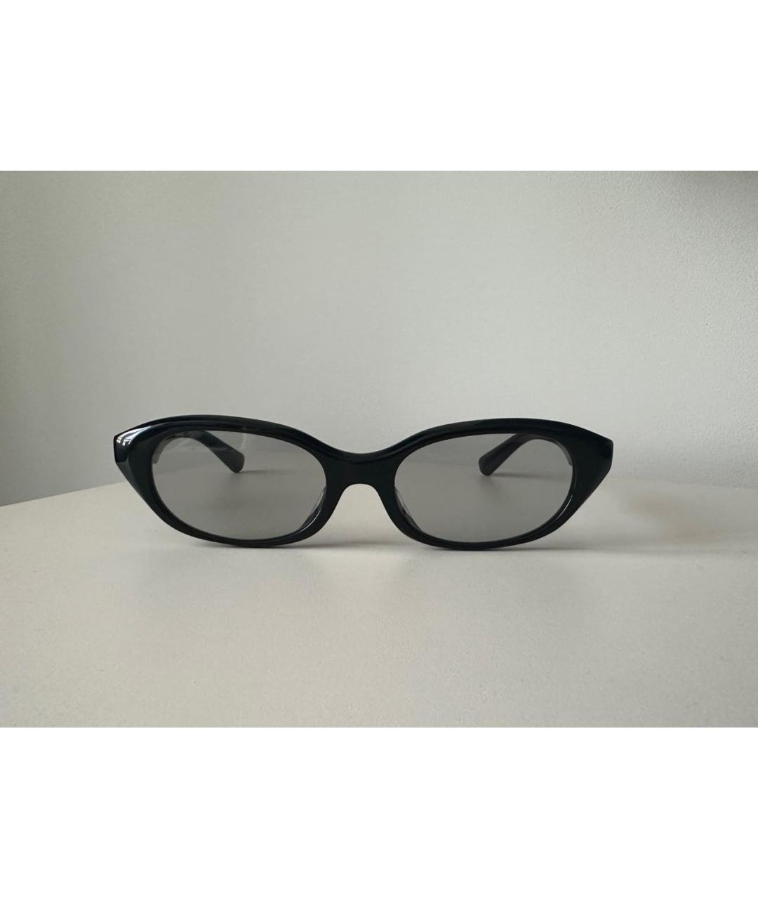 BURBERRY Черные пластиковые солнцезащитные очки, фото 9