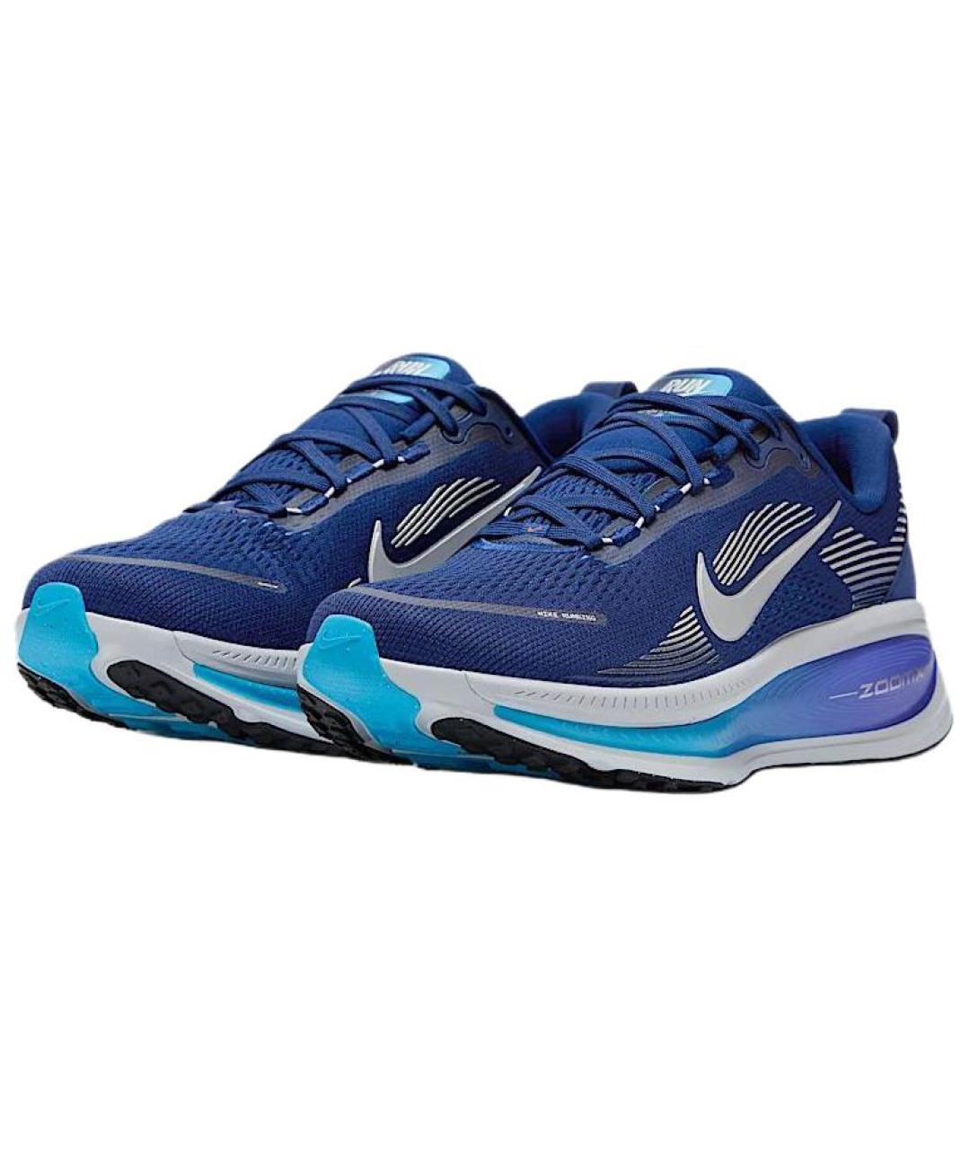 NIKE Синие низкие кроссовки / кеды, фото 4