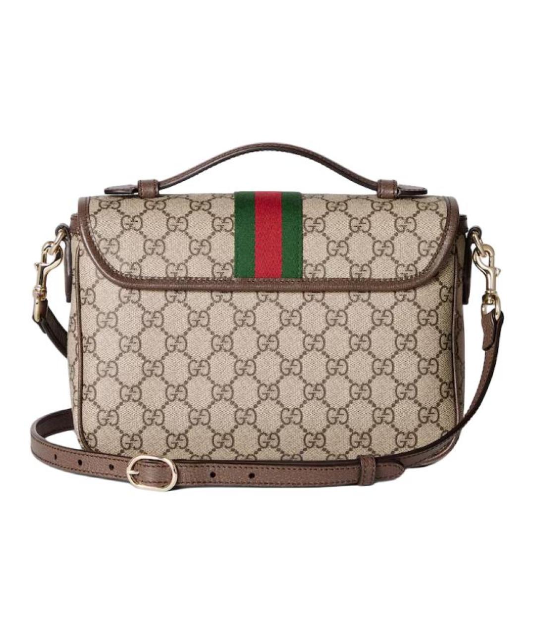 GUCCI Коричневая сумка через плечо, фото 3