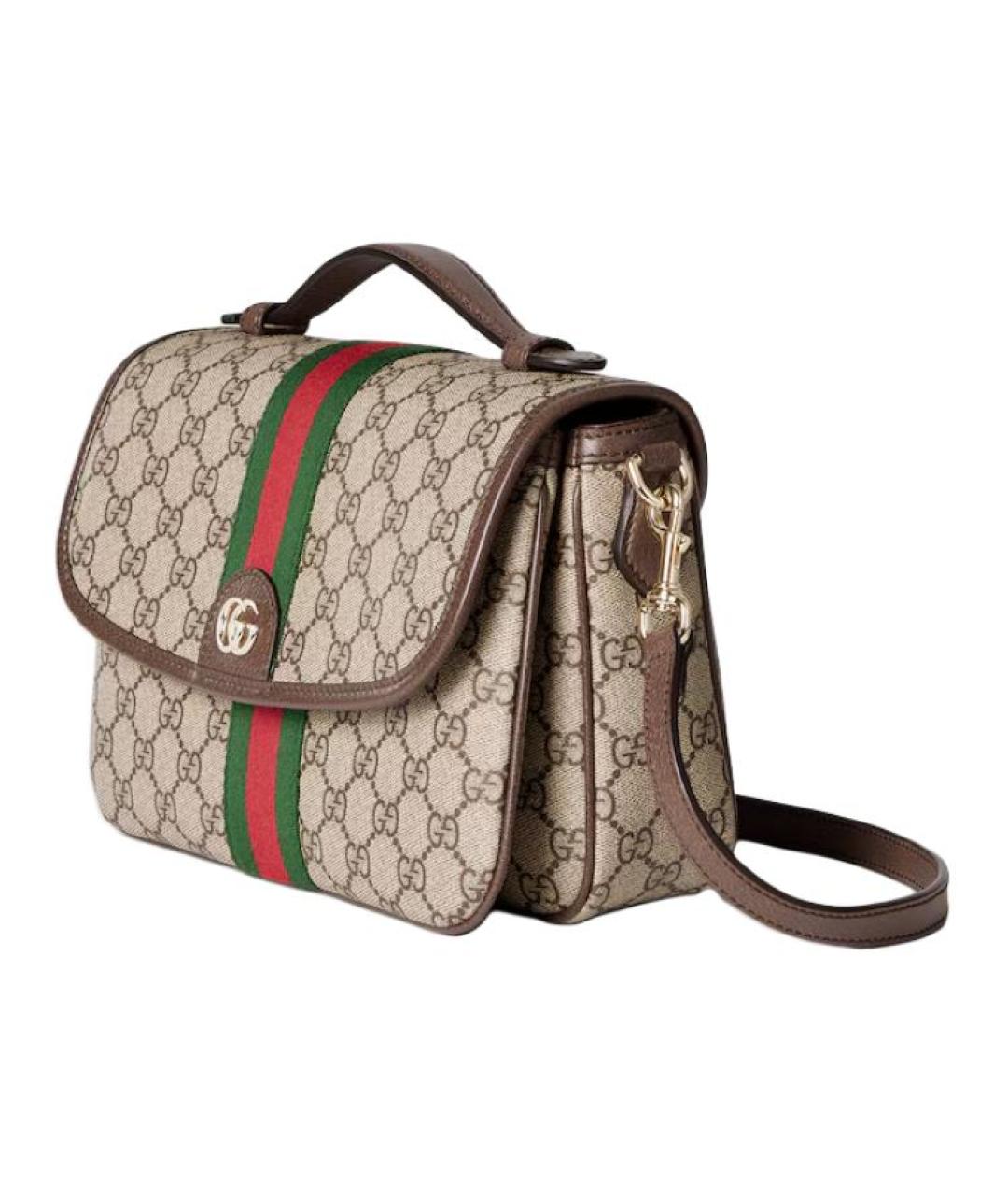 GUCCI Коричневая сумка через плечо, фото 2