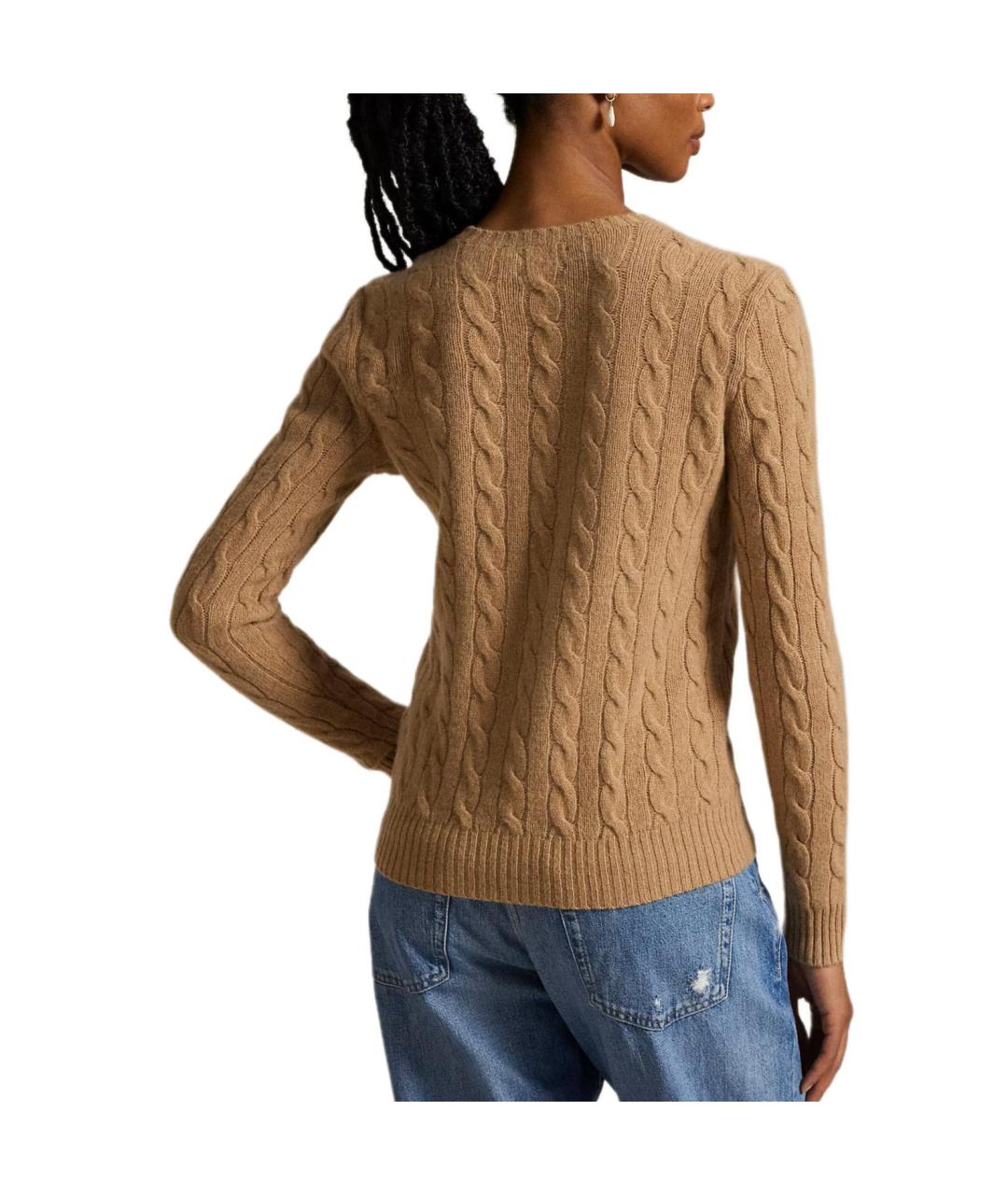 POLO RALPH LAUREN Бежевый джемпер / свитер, фото 4