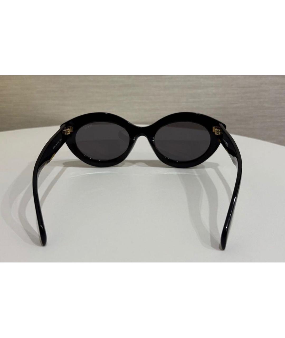 EMILIO PUCCI Коричневые пластиковые солнцезащитные очки, фото 3