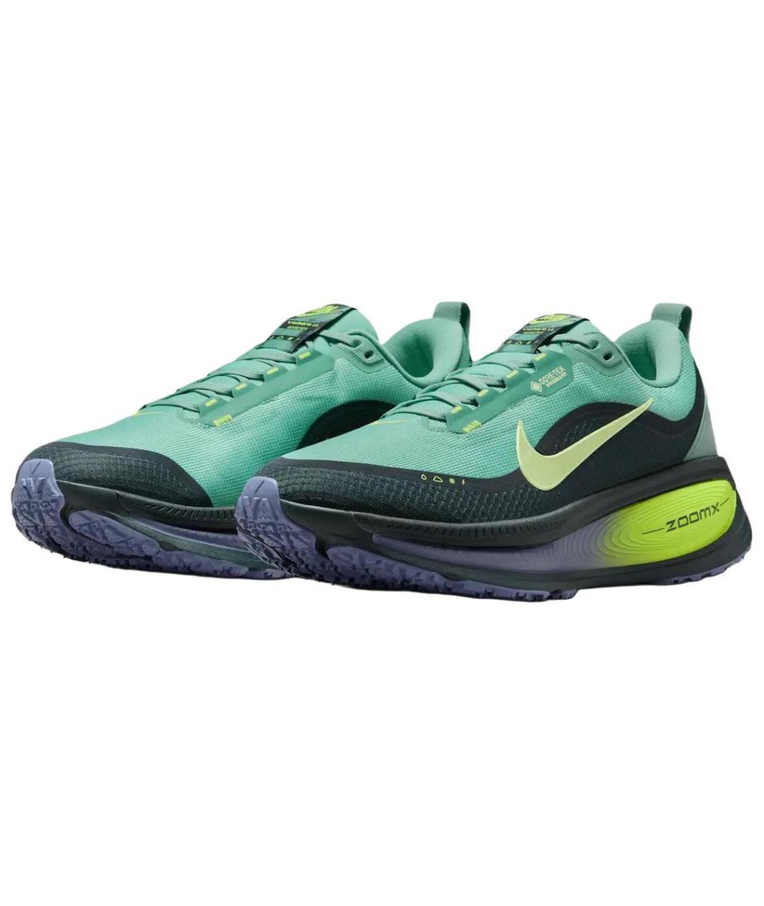 NIKE Зеленые низкие кроссовки / кеды, фото 4