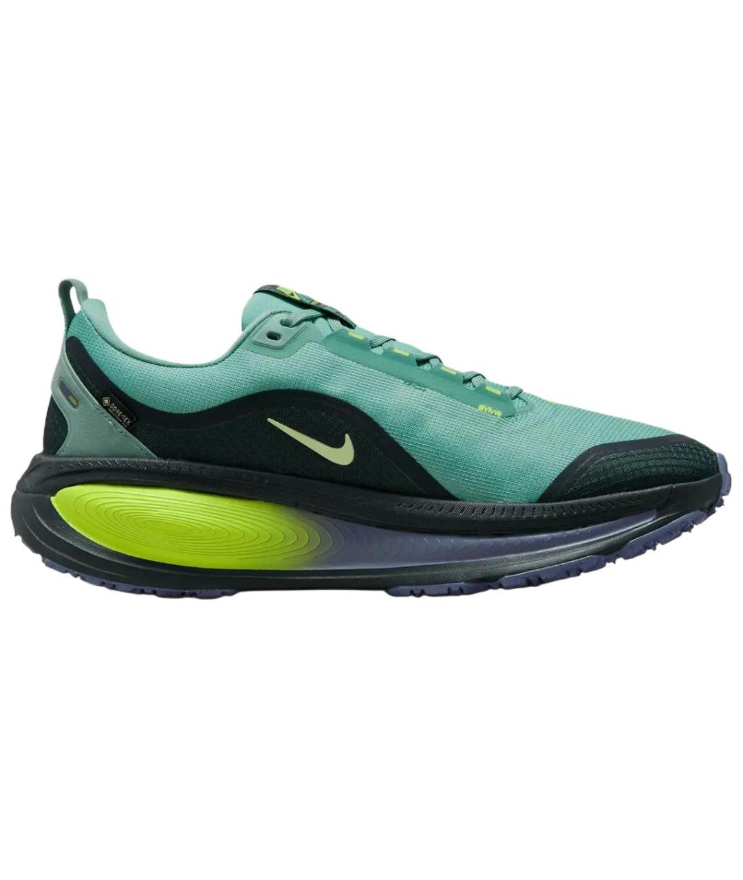 NIKE Зеленые низкие кроссовки / кеды, фото 3