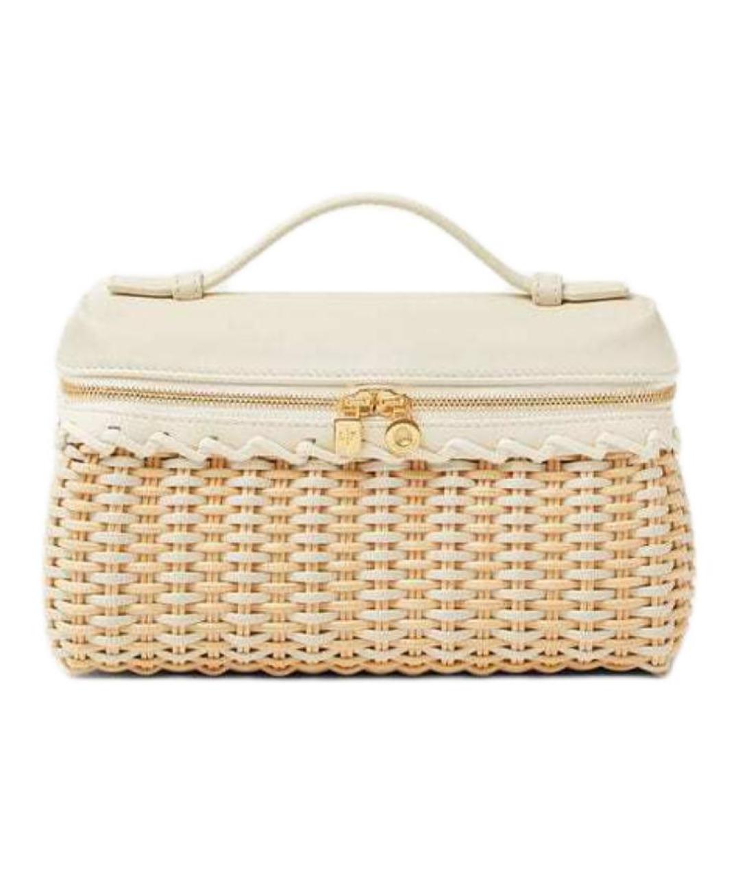 LORO PIANA Бежевая сумка через плечо, фото 1