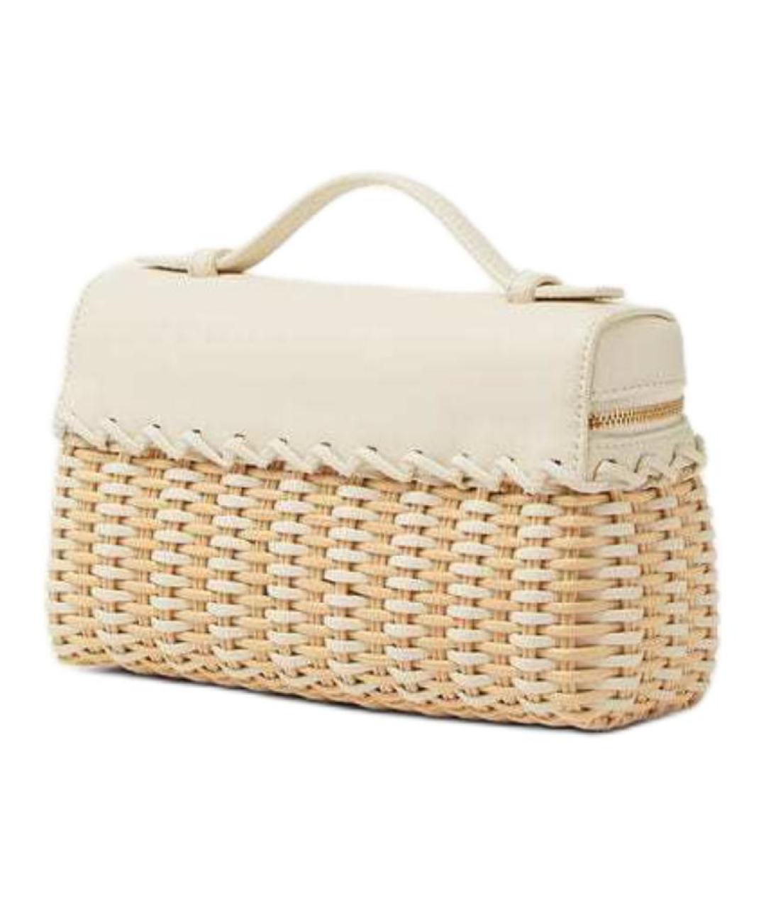 LORO PIANA Бежевая сумка через плечо, фото 2