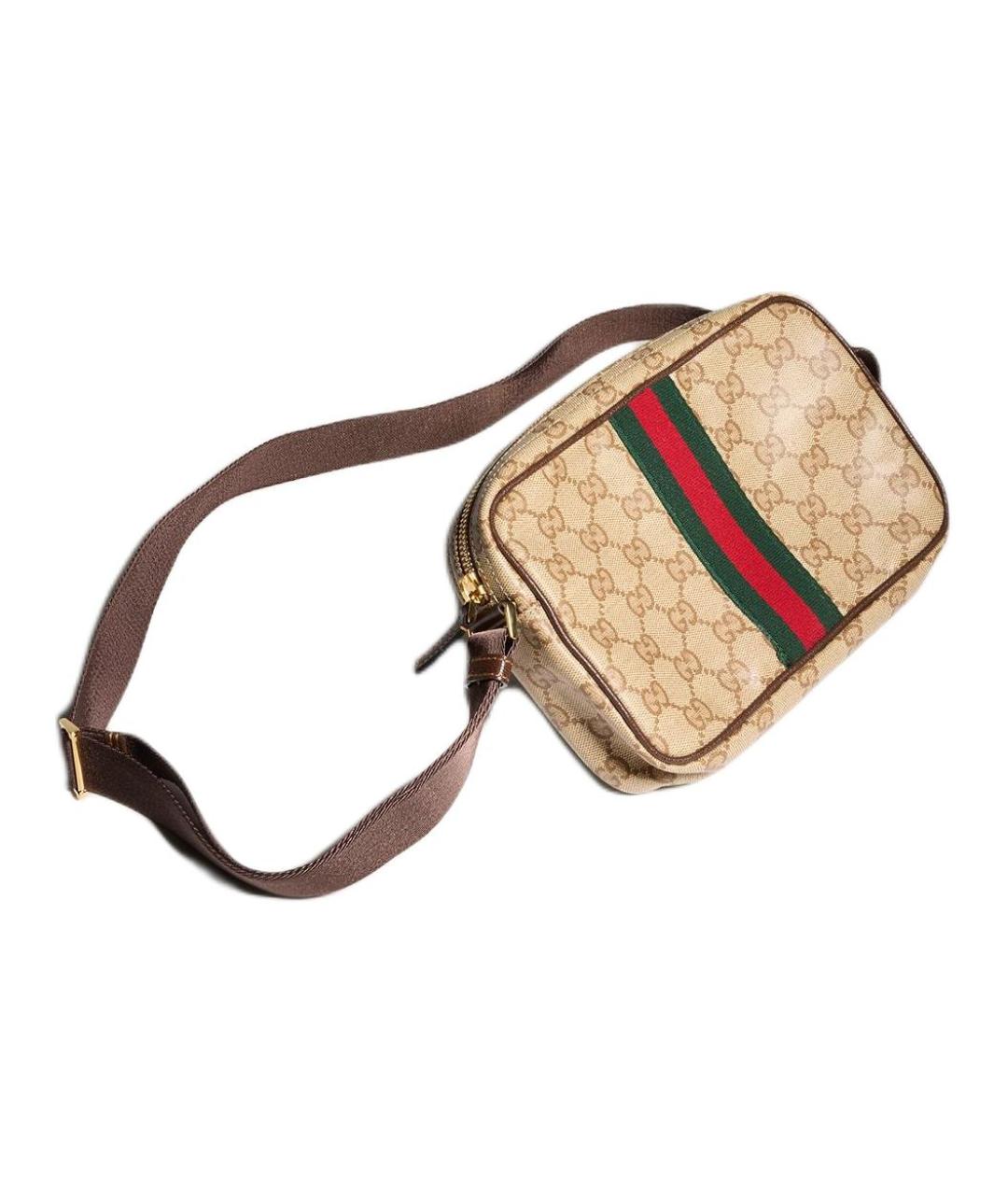GUCCI Коричневая сумка через плечо, фото 3