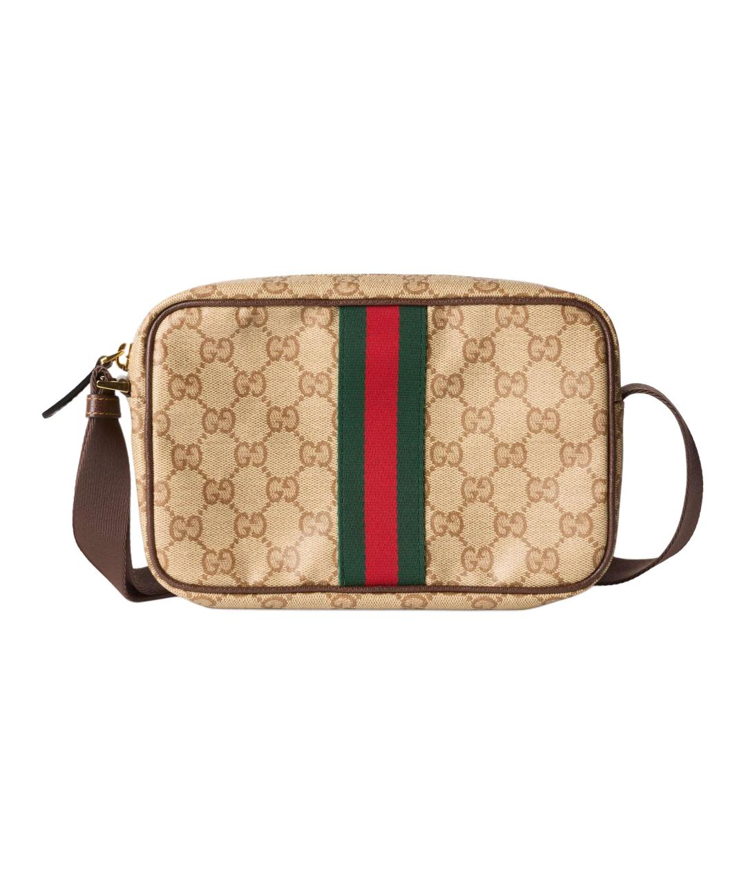 GUCCI Коричневая сумка через плечо, фото 1