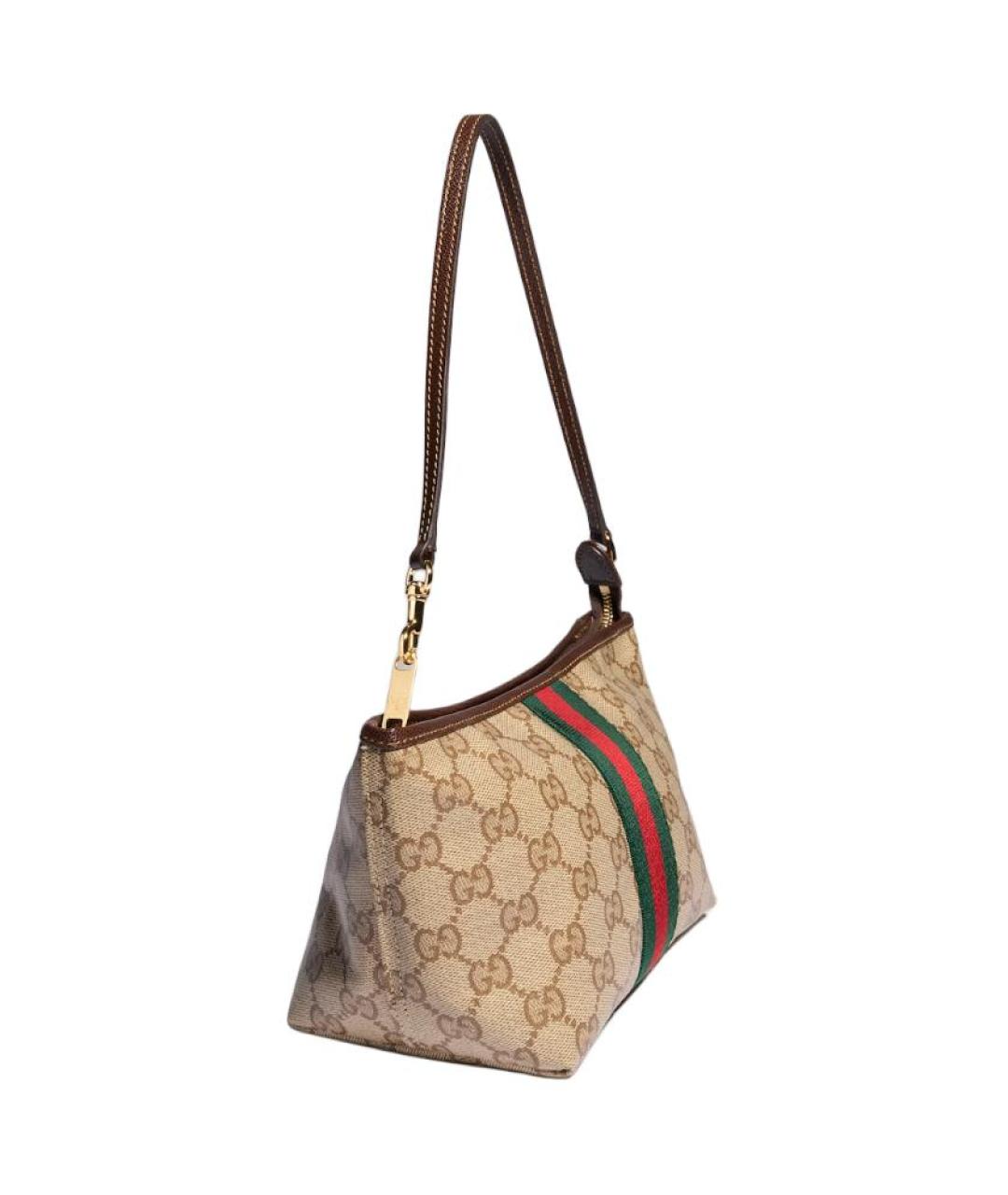 GUCCI Коричневая сумка через плечо, фото 2