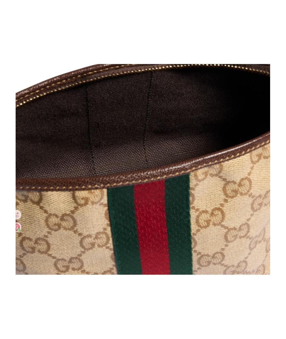 GUCCI Коричневая сумка через плечо, фото 5