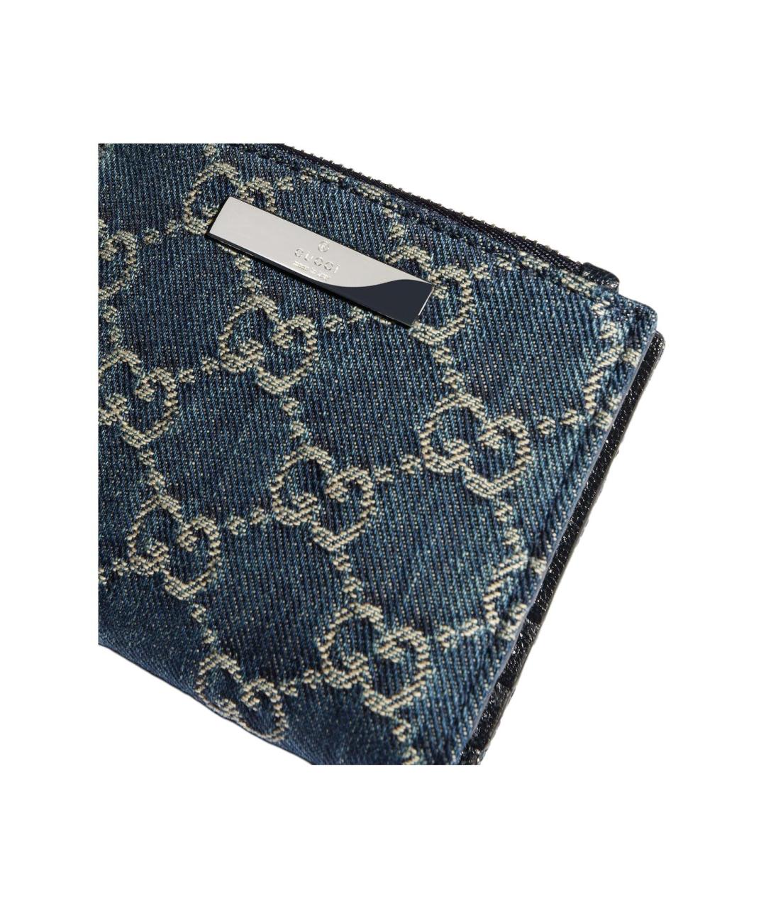 GUCCI Синий кошелек, фото 5