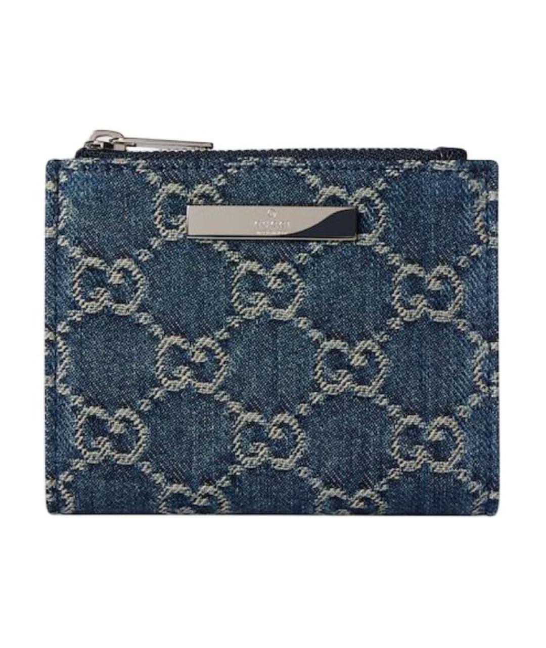 GUCCI Синий кошелек, фото 1