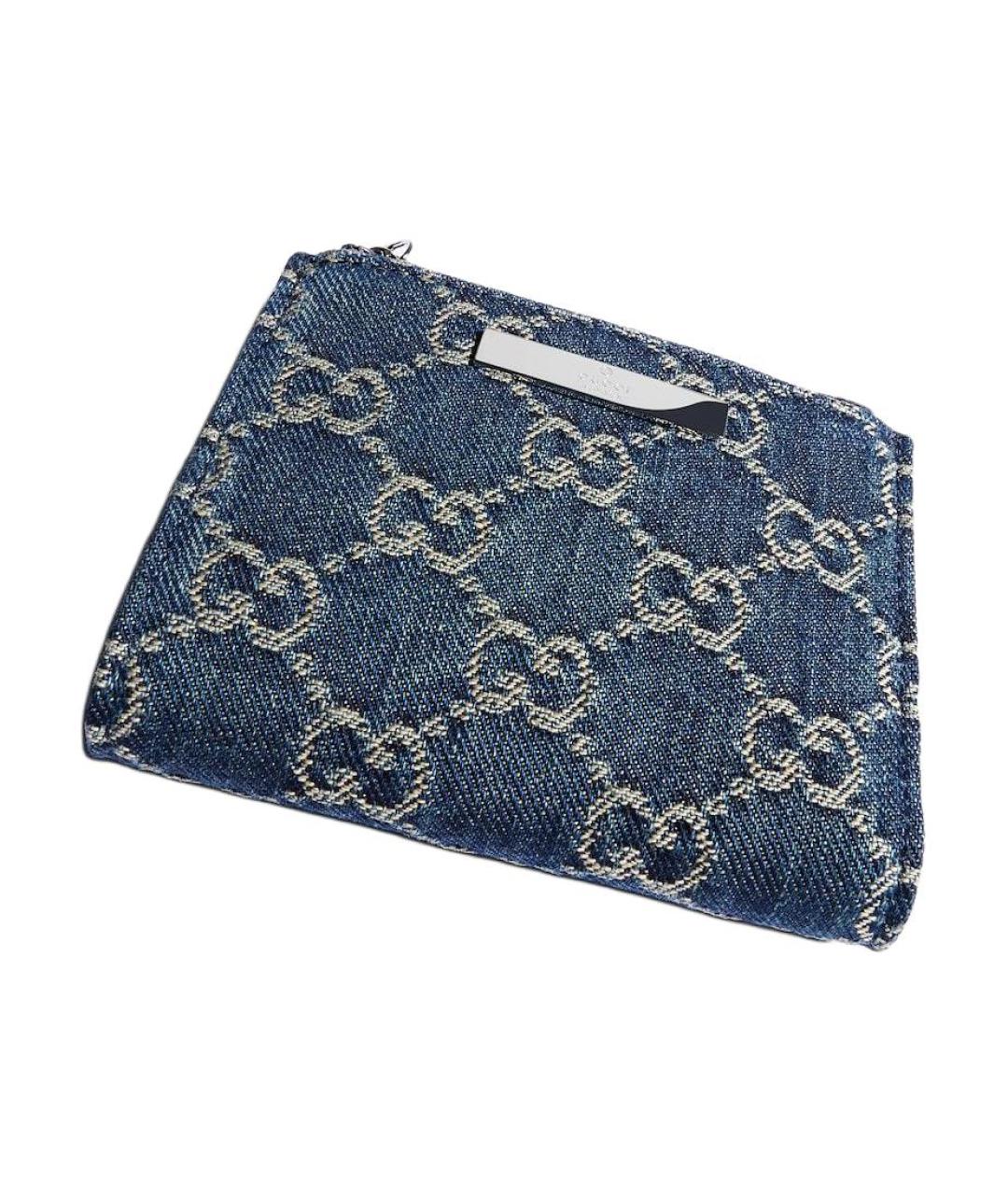 GUCCI Синий кошелек, фото 2