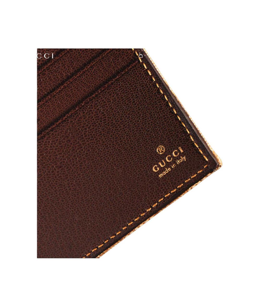 GUCCI Коричневый кошелек, фото 4