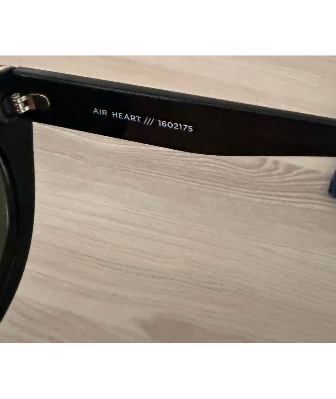 LE SPECS Черные пластиковые солнцезащитные очки, фото 5