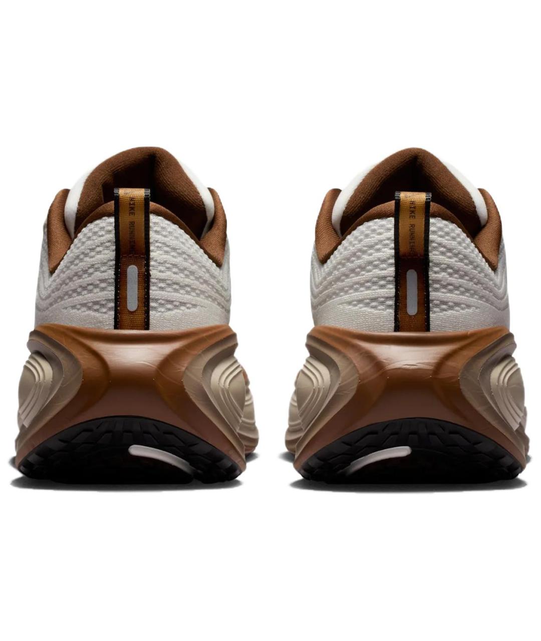 NIKE Коричневые текстильные низкие кроссовки / кеды, фото 4