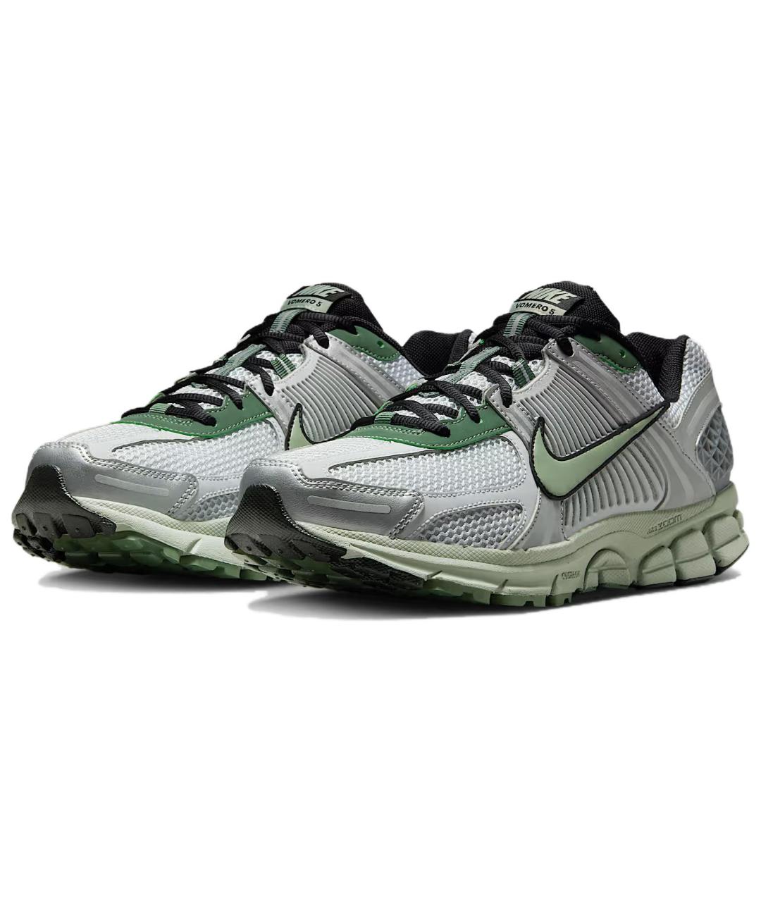 NIKE Зеленые низкие кроссовки / кеды, фото 4