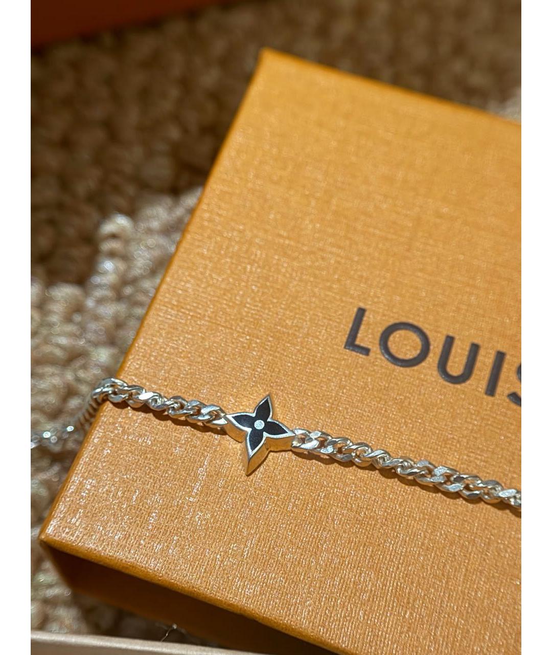 LOUIS VUITTON Серебрянный браслет, фото 4