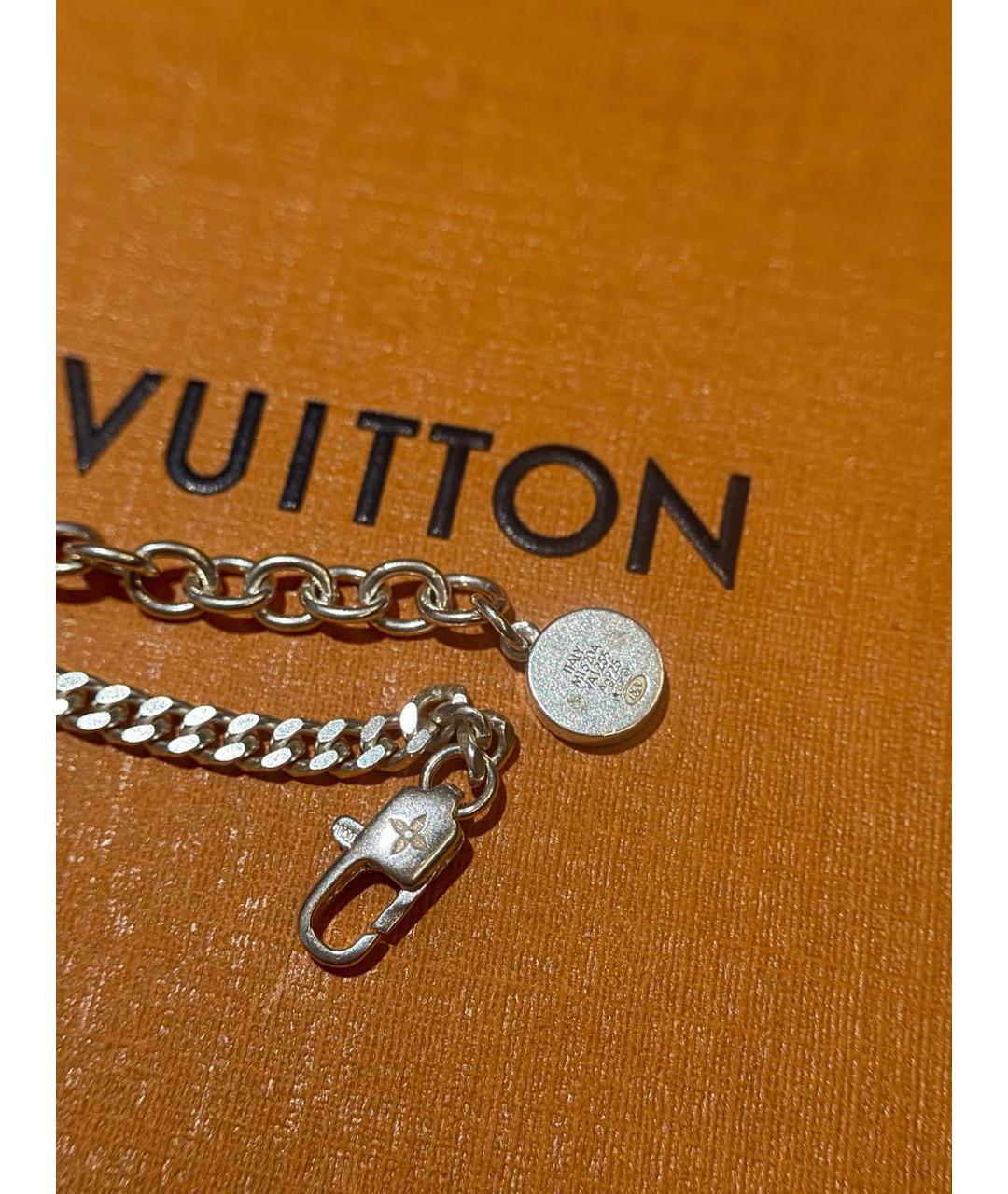 LOUIS VUITTON Серебрянный браслет, фото 7