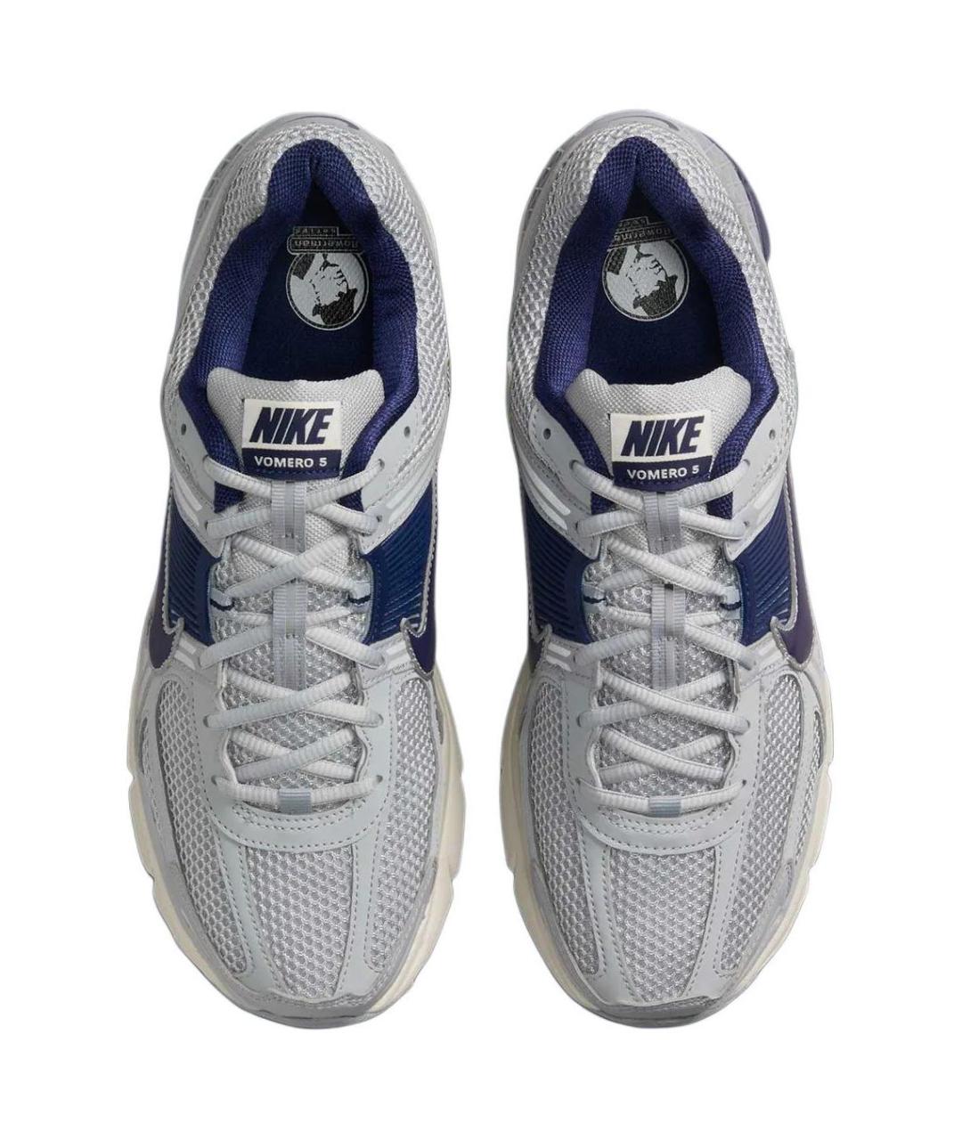 NIKE Серые низкие кроссовки / кеды, фото 5