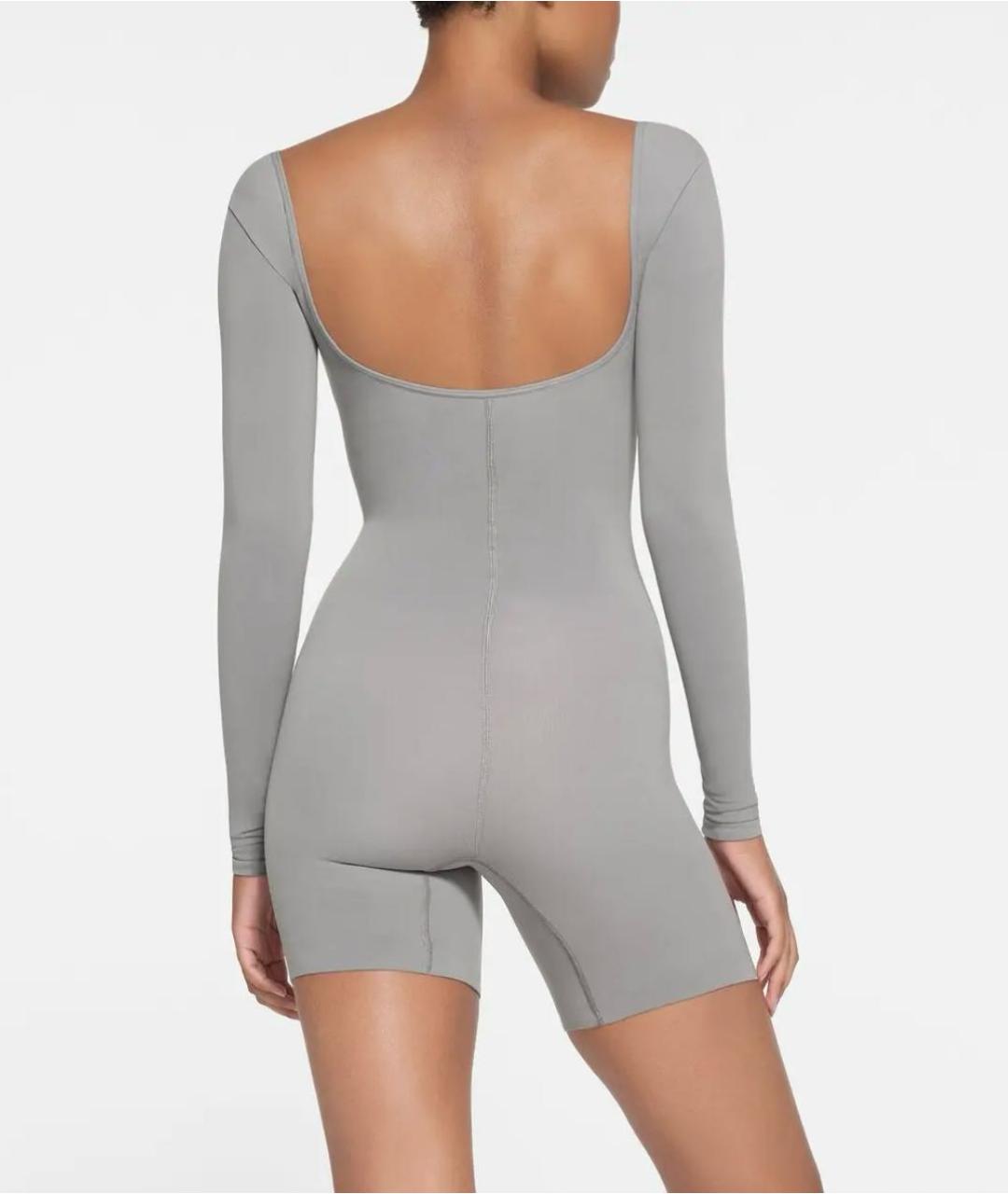 SKIMS Серый комбинезон, фото 4