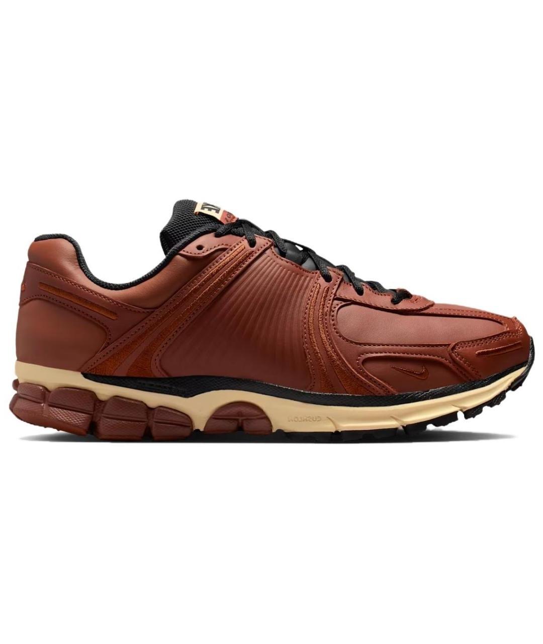 NIKE Коричневые кожаные кроссовки, фото 1