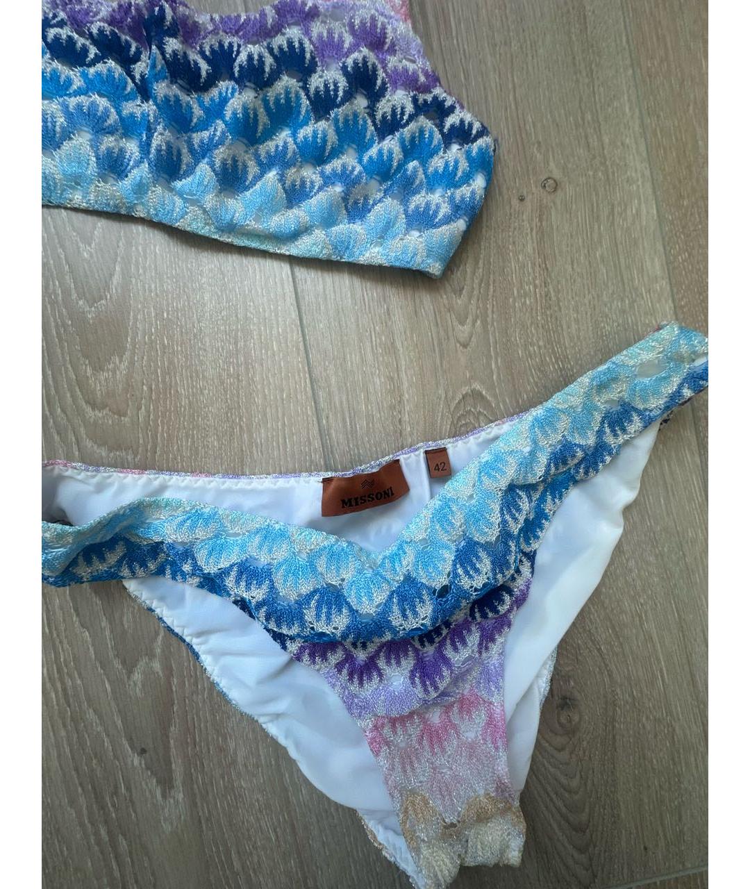 MISSONI Мульти кружевной купальник, фото 4