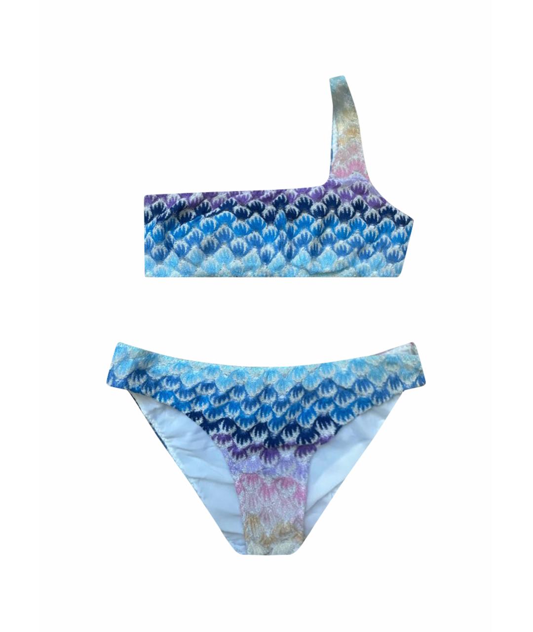 MISSONI Мульти кружевной купальник, фото 1