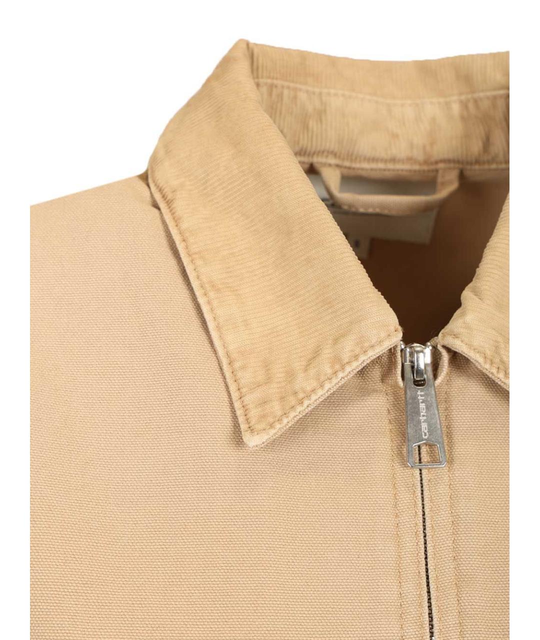 CARHARTT WIP Бежевая хлопковая куртка, фото 5