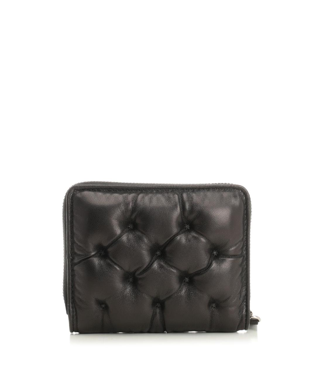 MAISON MARGIELA Черный кожаный кошелек, фото 3