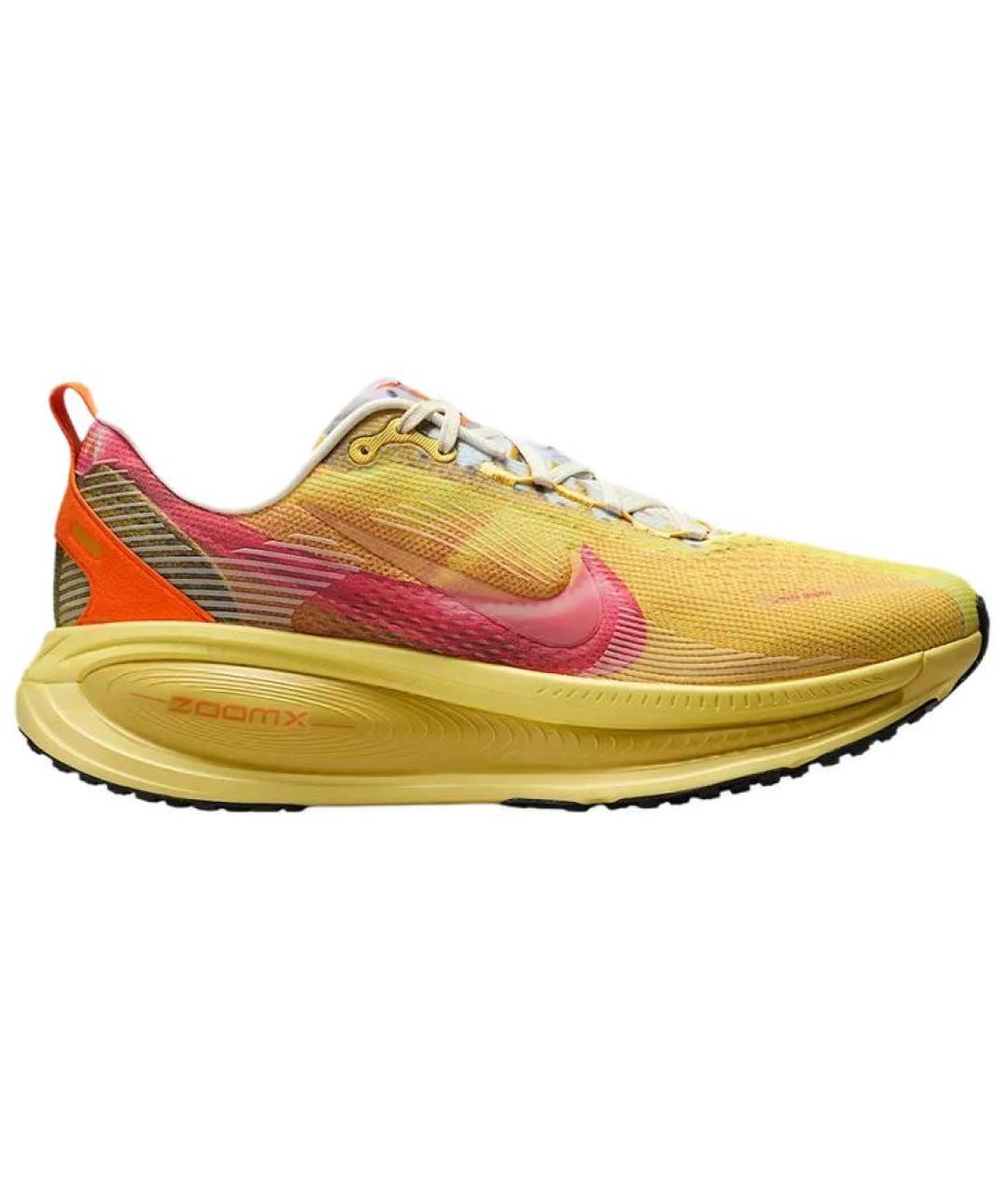 NIKE Желтые низкие кроссовки / кеды, фото 1