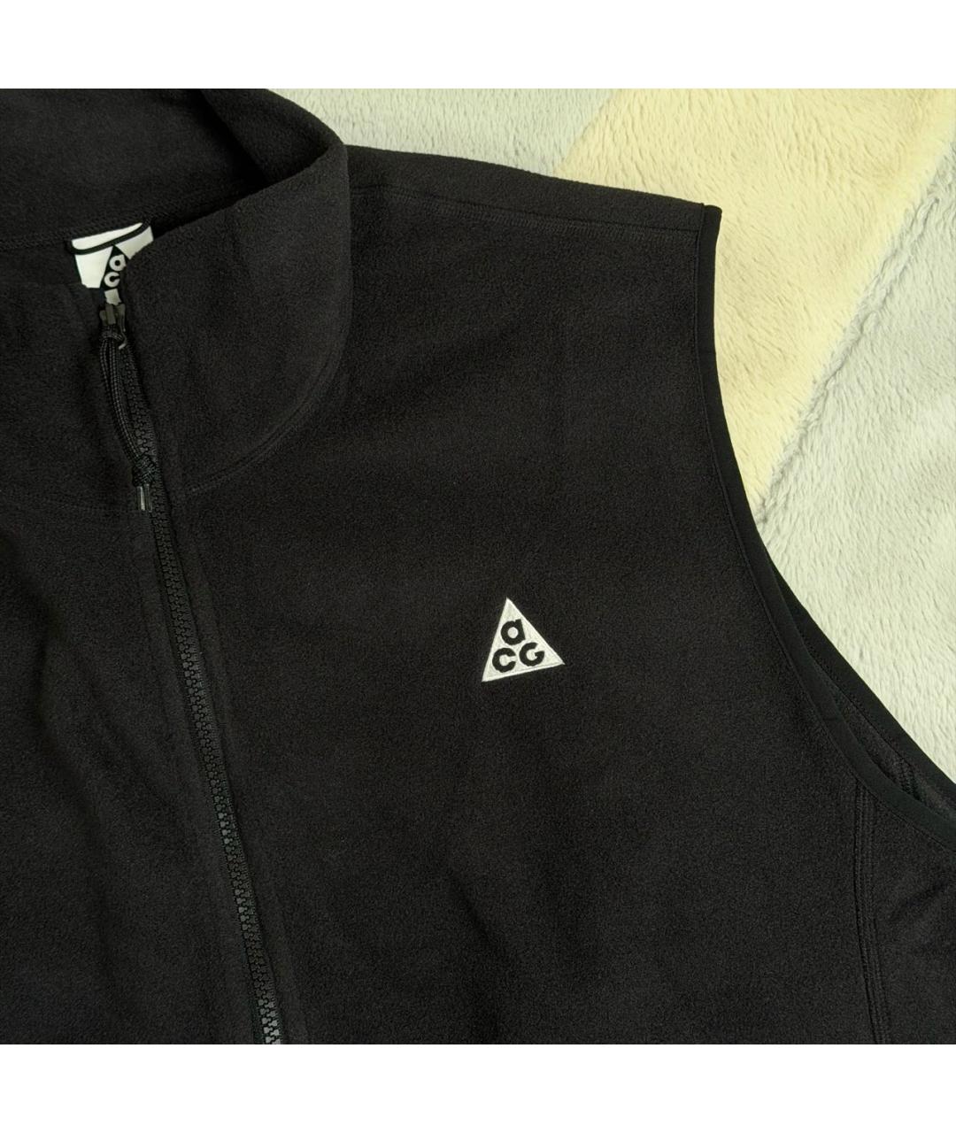 NIKE ACG Черный полиэстеровый жилет, фото 4