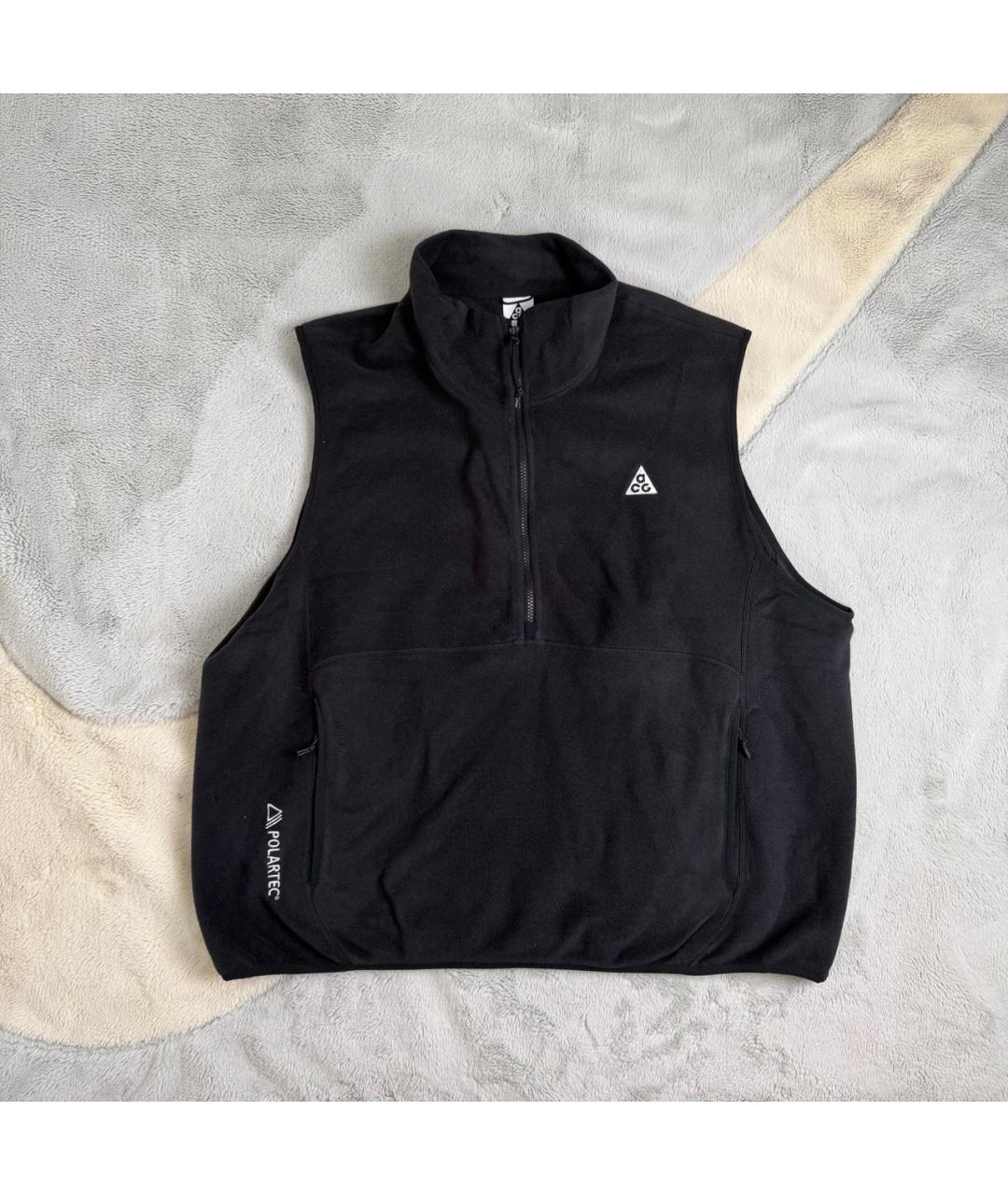 NIKE ACG Черный полиэстеровый жилет, фото 2