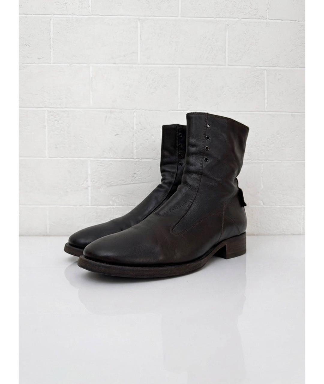 CHRISTIAN DIOR Кожаные низкие ботинки, фото 2