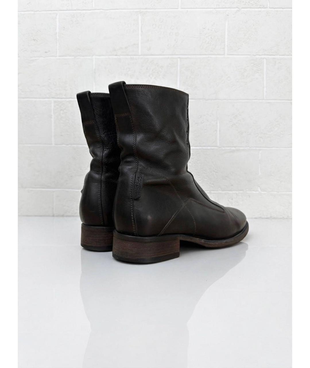 CHRISTIAN DIOR Кожаные низкие ботинки, фото 4