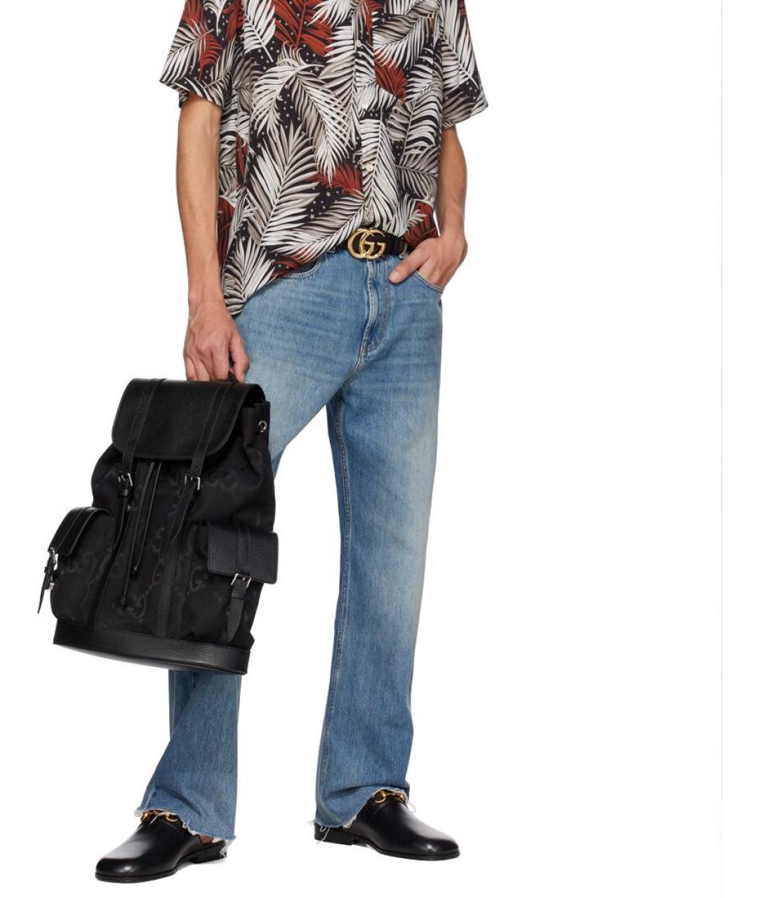 GUCCI Черный тканевый рюкзак, фото 8