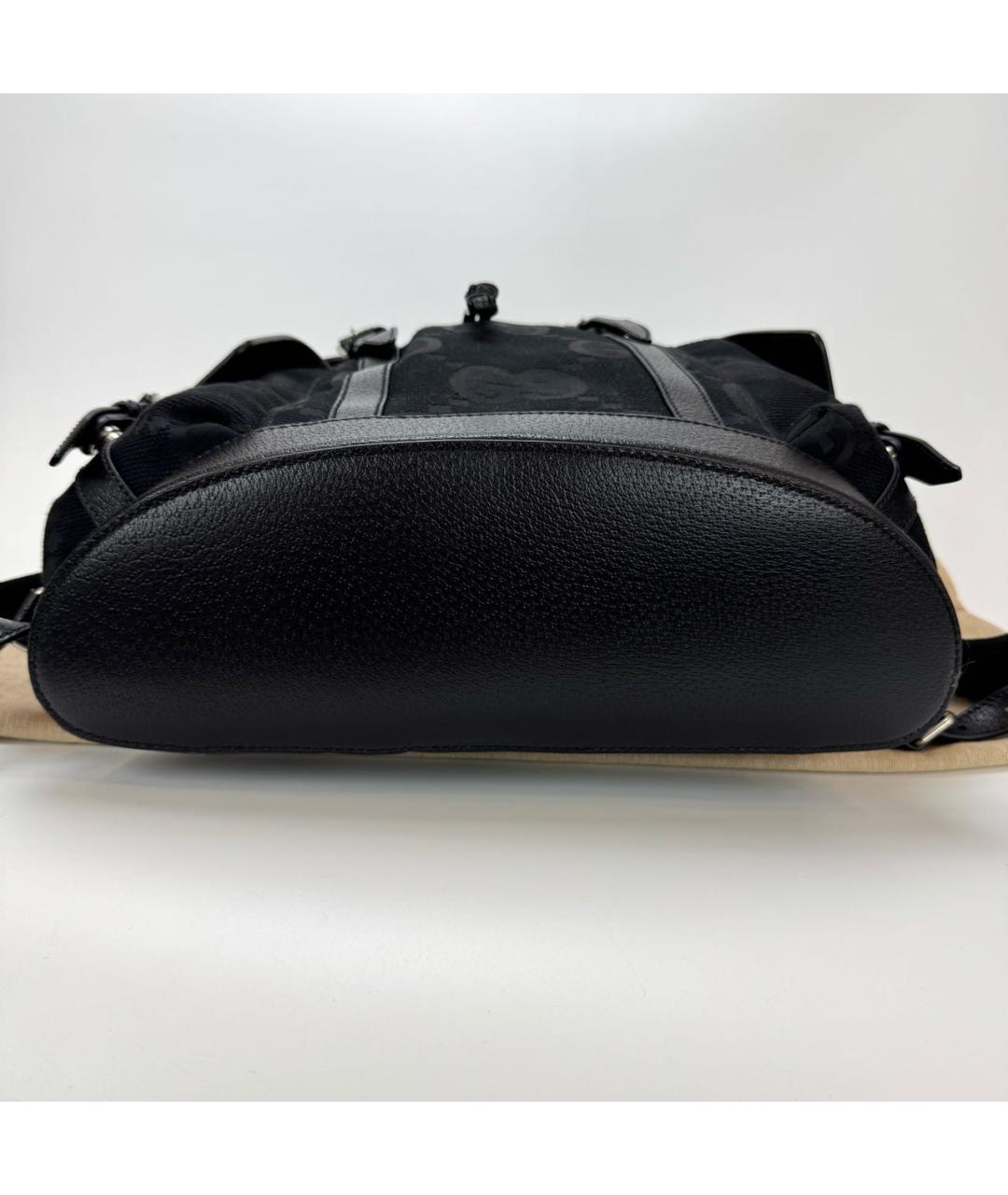 GUCCI Черный тканевый рюкзак, фото 5